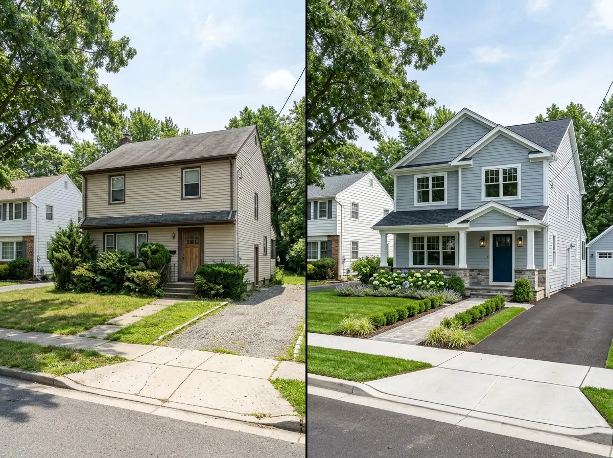 Completed roofing project